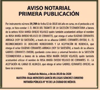 publicar avisonotarial en periodicos